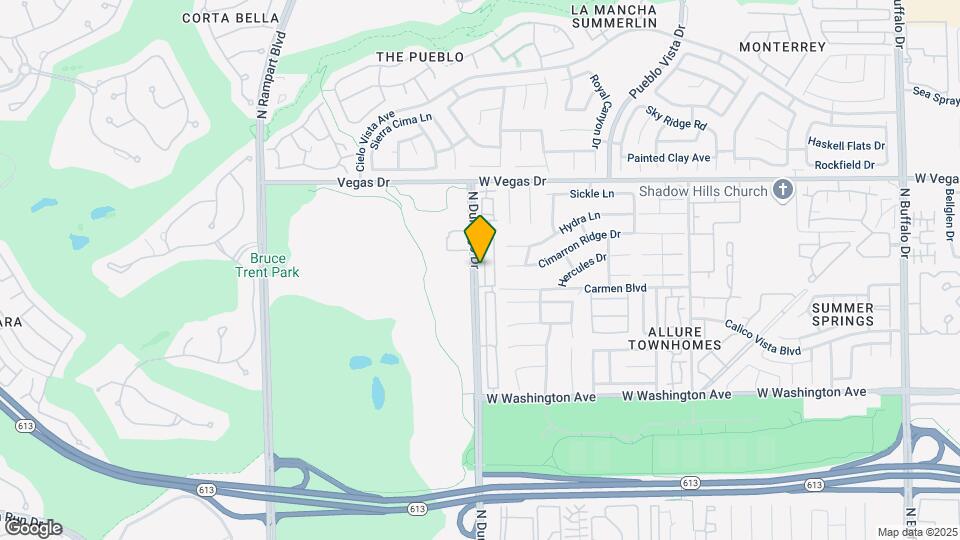 1317 Silver Sierra St Mapa y Detalles de la Ubicación
