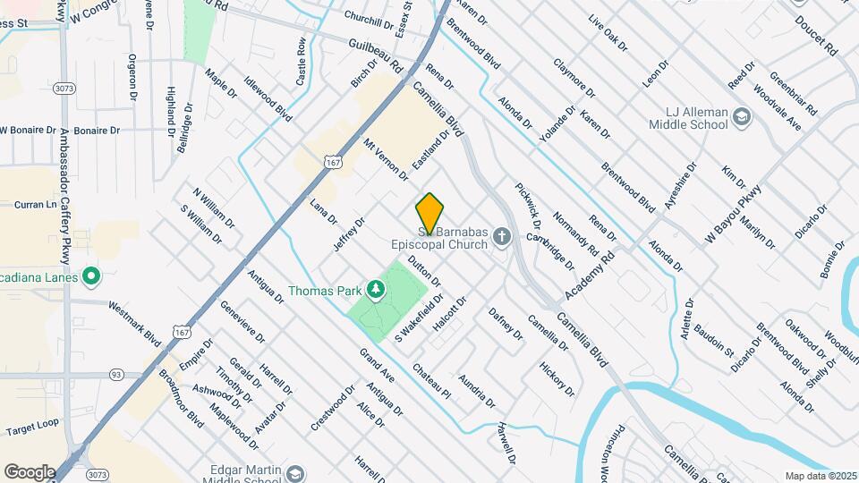 505 Dafney Dr Map and Location Details