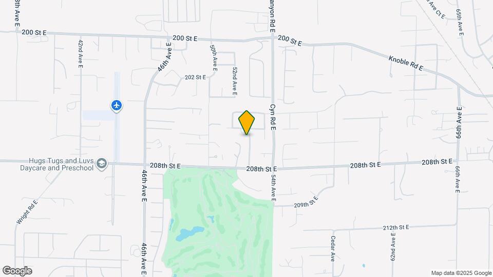 20604 52nd Ave Ct E Map and Location Details