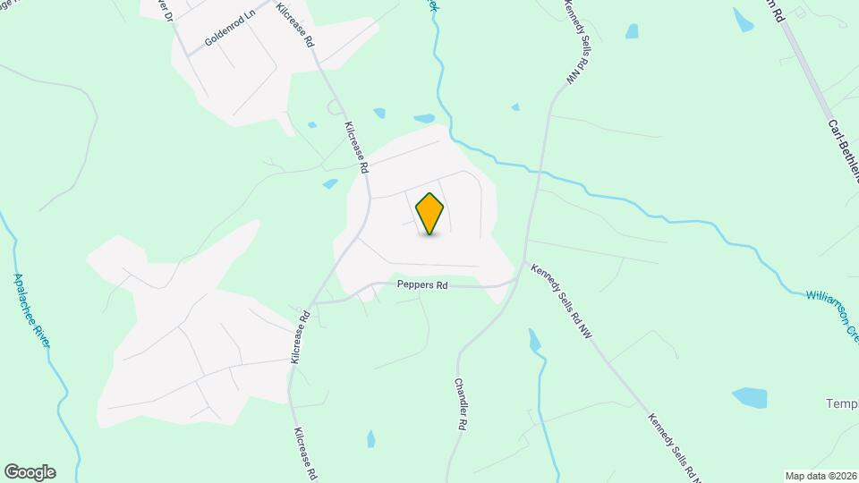 1222 Cabots Ln Mapa y Detalles de la Ubicación