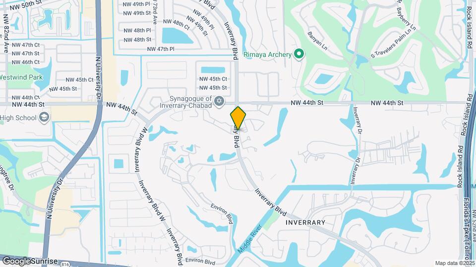 4220 Inverrary Blvd, Unit 98A Map and Location Details