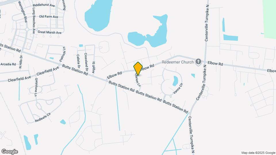 615 Clarion Ln Map and Location Details