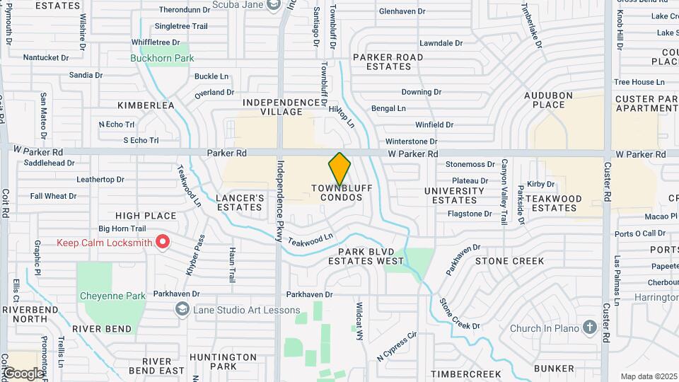 3101 Townbluff Dr Map and Location Details