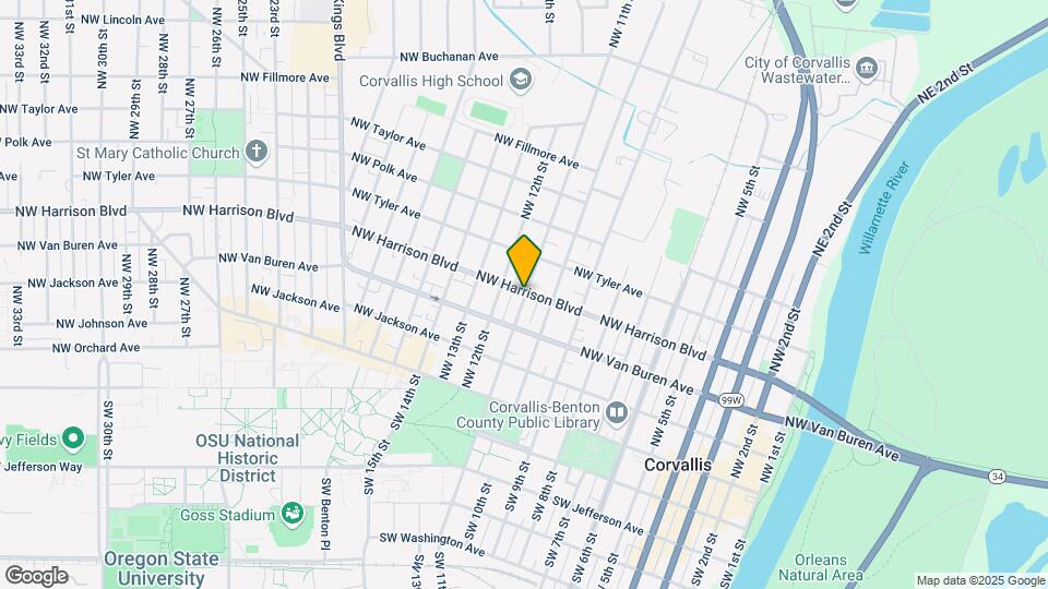 1114 NW Harrison Blvd, Unit 1114 Map and Location Details