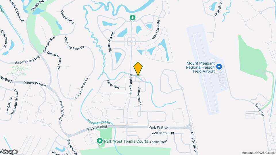 2104 Baldwin Park Dr Map and Location Details