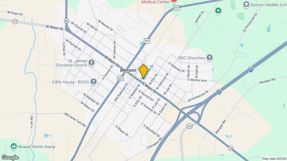 201B E Main St Map and Location Details