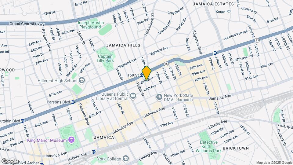 168-36 88th Ave Mapa y Detalles de la Ubicación