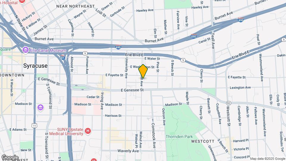 315 Walnut Ave Mapa y Detalles de la Ubicación