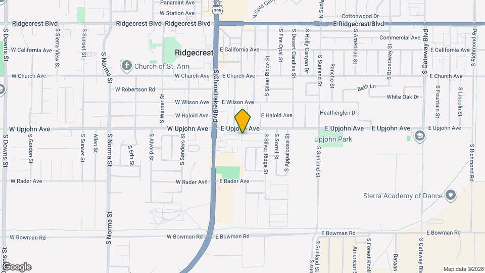 171 E Upjohn Ave Map and Location Details