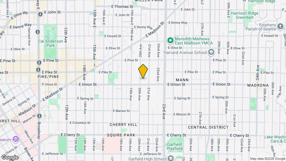 1412 20th Ave, Unit Unit C Map and Location Details