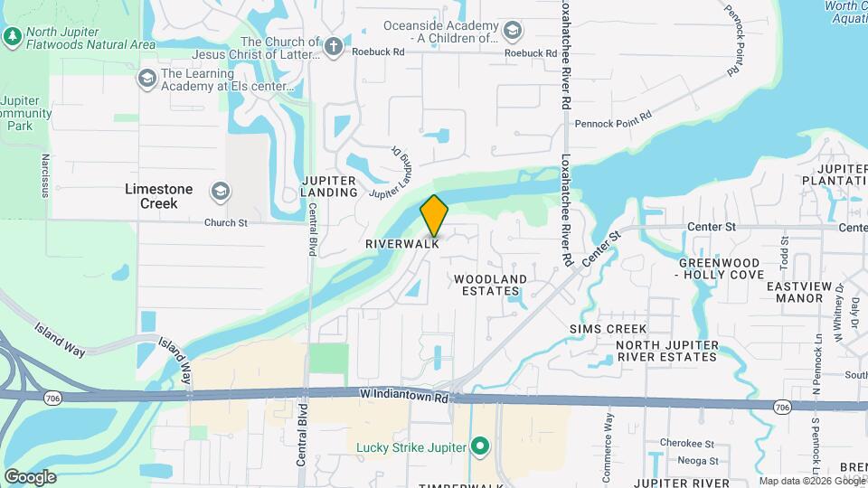 6158 Riverwalk Ln Map and Location Details