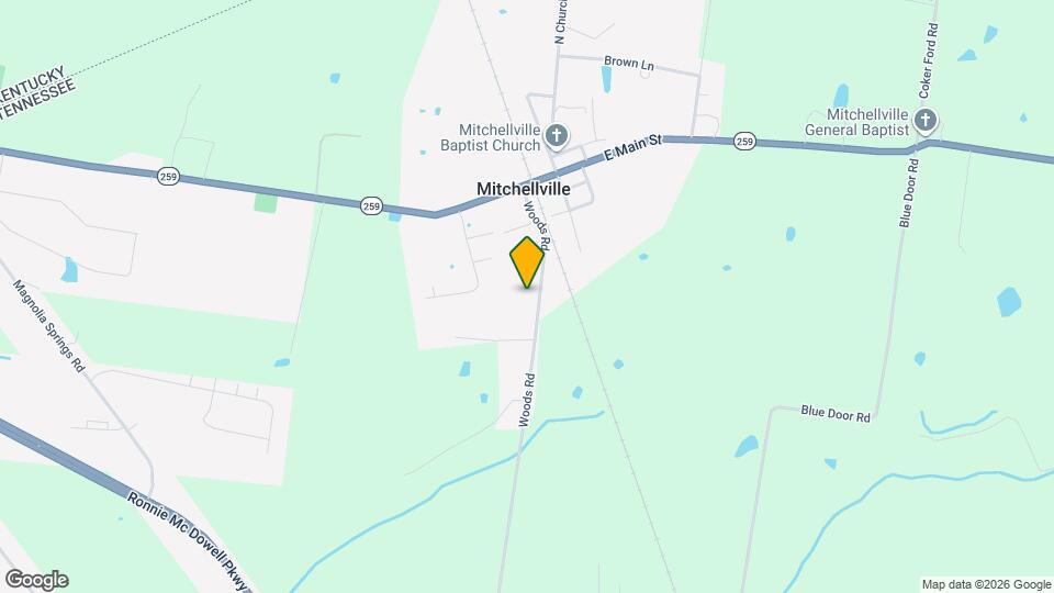 347 Woods Rd Map and Location Details