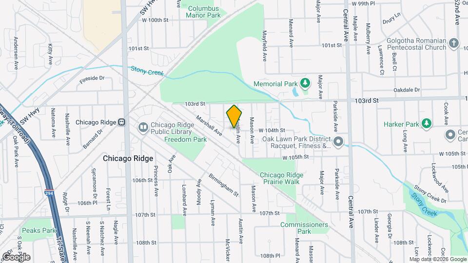 10348 Austin Ave Mapa y Detalles de la Ubicación