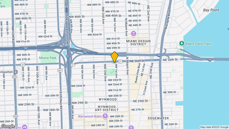 113 NW 35th St Map and Location Details
