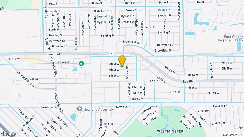 5218 6th St W Map and Location Details