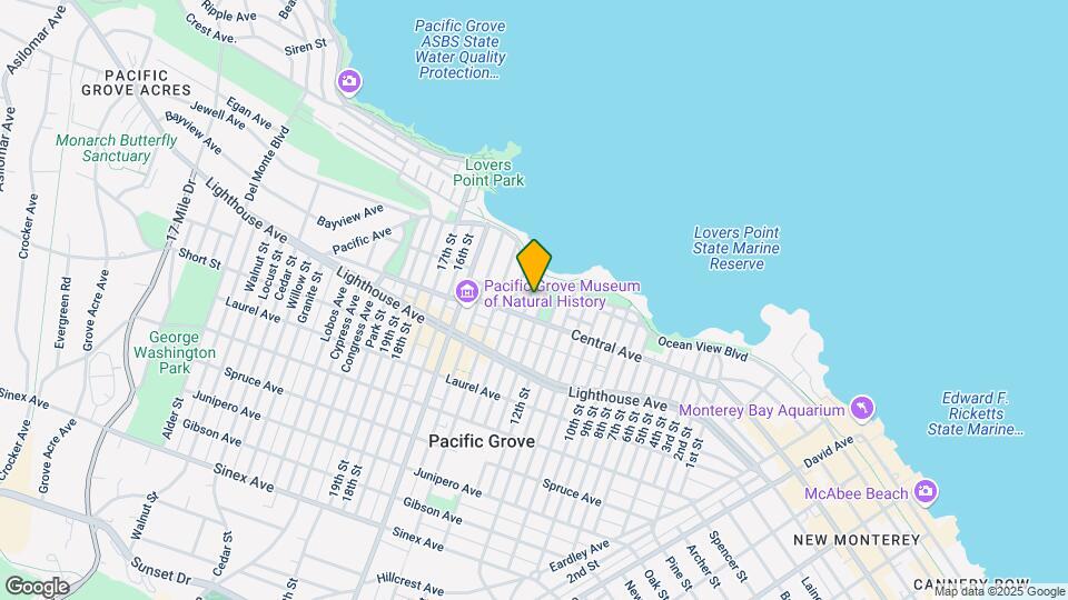 113 14th Street - Pacific Grove Map and Location Details