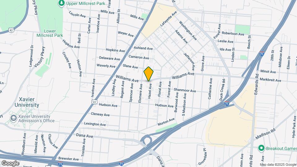 3959 Hazel Ave, Unit 3959 Hazel Ave Apt 2 Map and Location Details