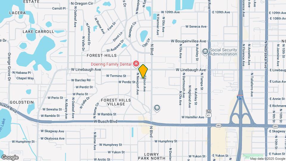 9702 N Edison Ave Mapa y Detalles de la Ubicación