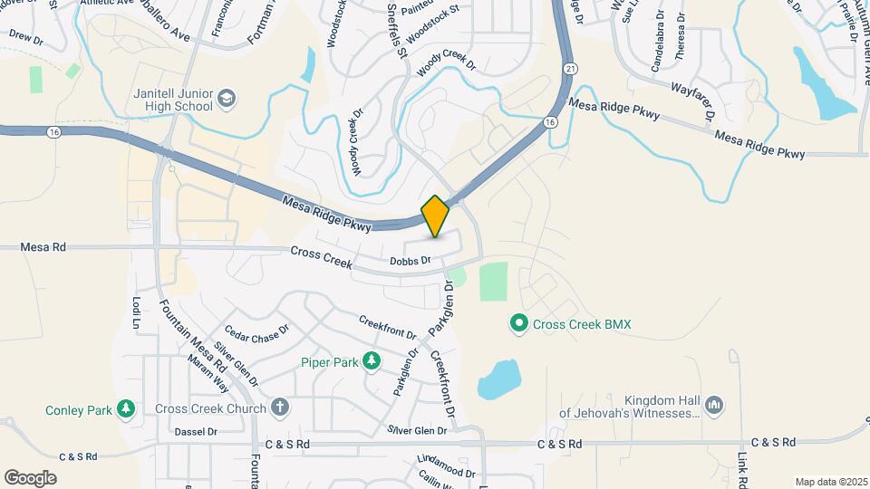7601 Duck Hawk Pl Map and Location Details