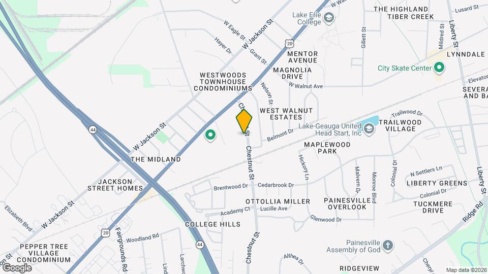 112 Chestnut St Map and Location Details