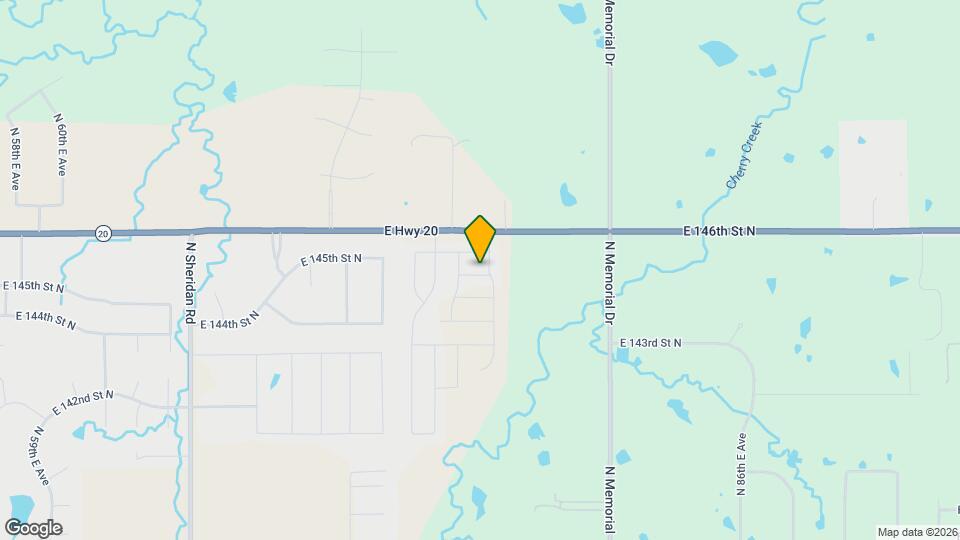 7519 E 144th St N Map and Location Details