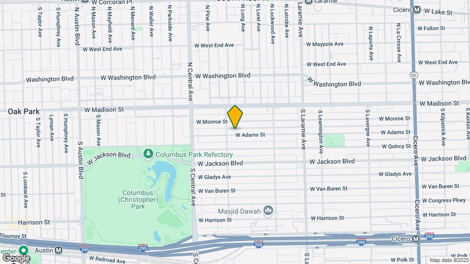 5442 W Adams St Mapa y Detalles de la Ubicación