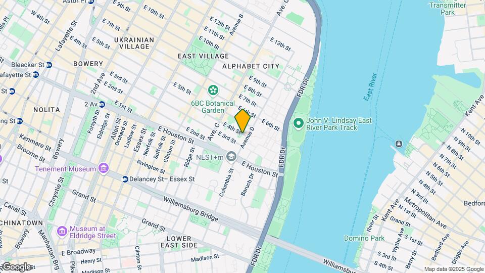 37 Avenue D Mapa y Detalles de la Ubicación