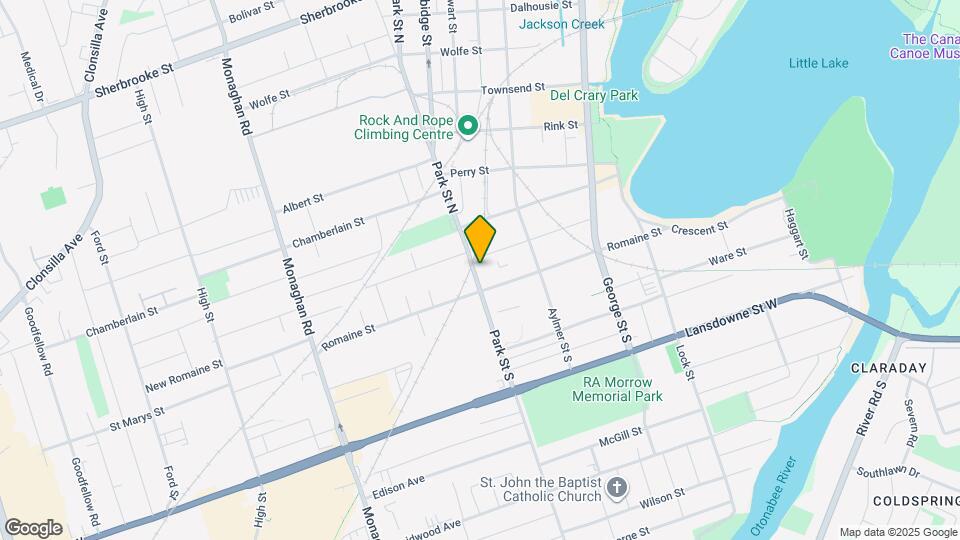 72 Park St S Map and Location Details