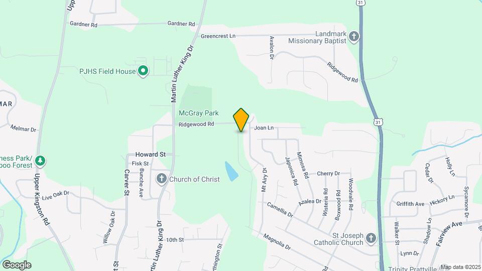 709 Park Ln Map and Location Details