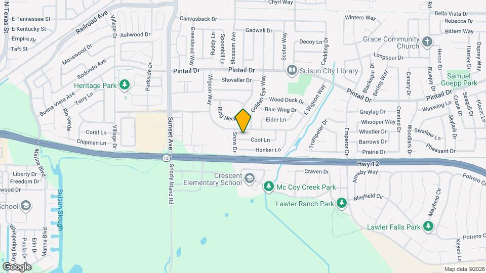 404 Coot Ln Map and Location Details