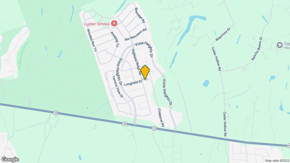 1512 Highland Ridge Rd Map and Location Details