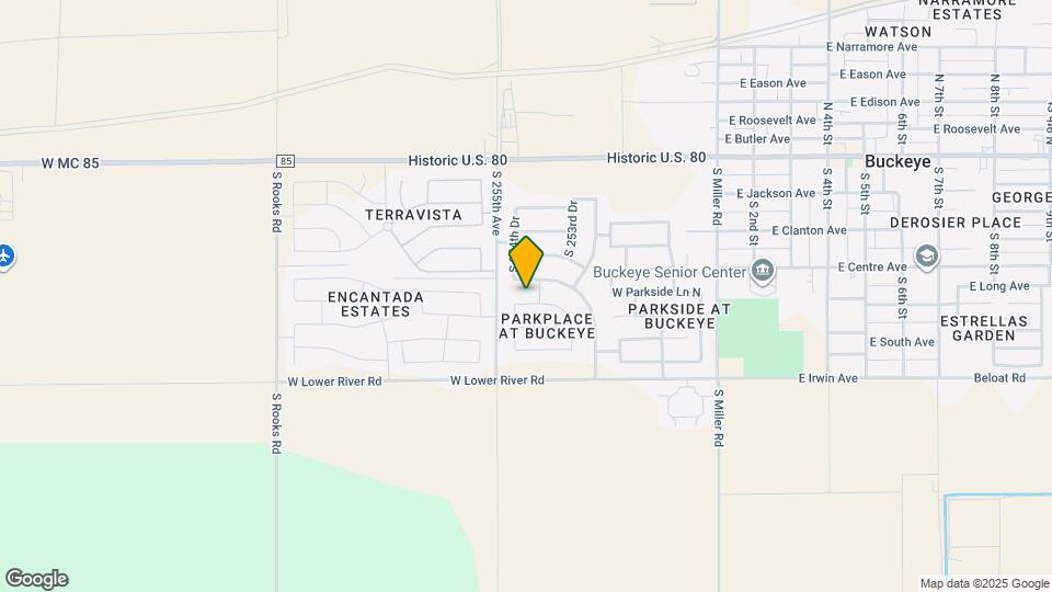 25444 W Mahoney Ave Map and Location Details