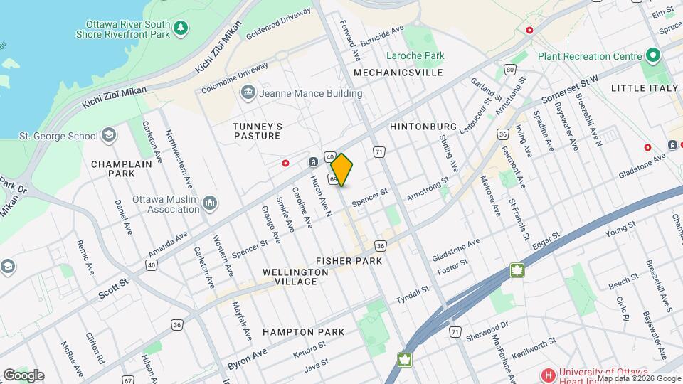 35 Holland Ave, Unit 409 Map and Location Details