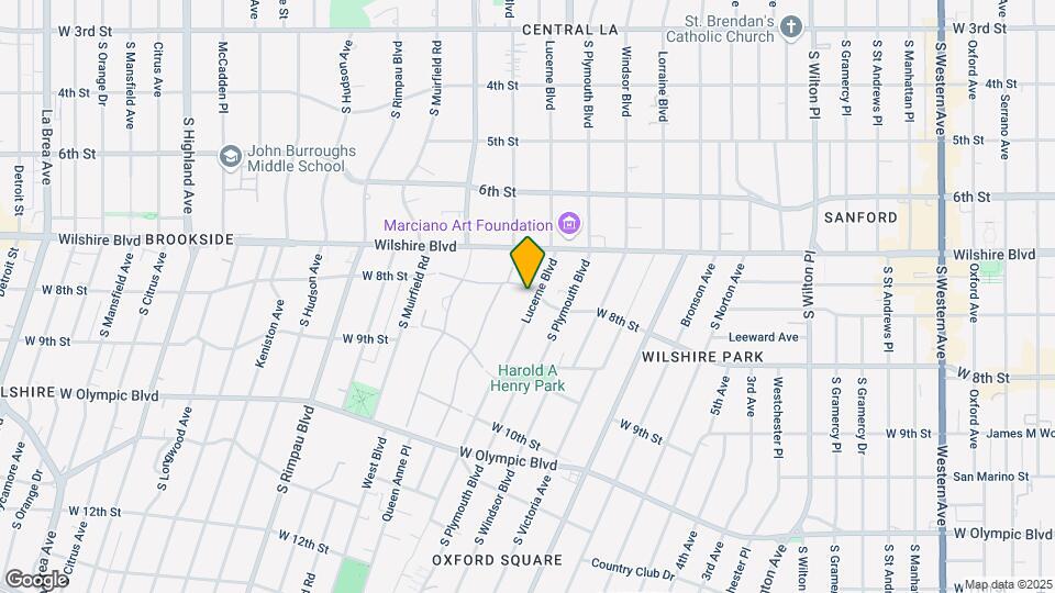 801 S Lucerne Blvd Map and Location Details