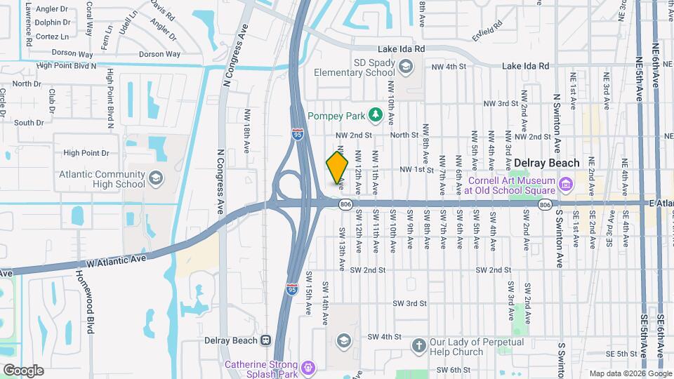 24 NW 13th Ave Map and Location Details