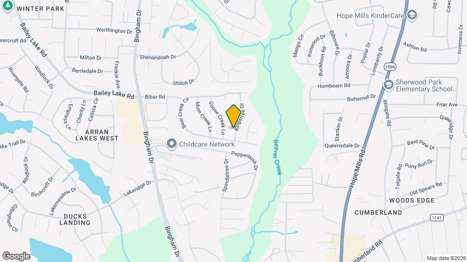 5613 Kingstree Dr Map and Location Details