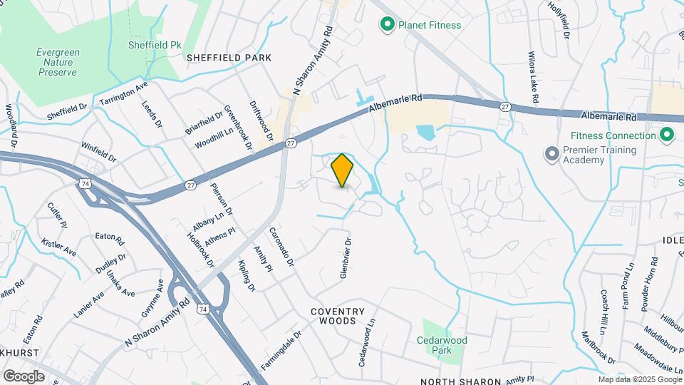 5624 Amity Springs Dr Map and Location Details