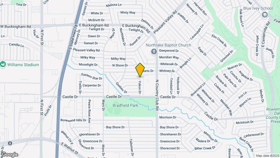 1316 Yukon Dr Map and Location Details