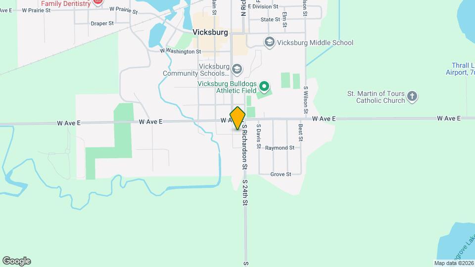 215 Wayland St Map and Location Details