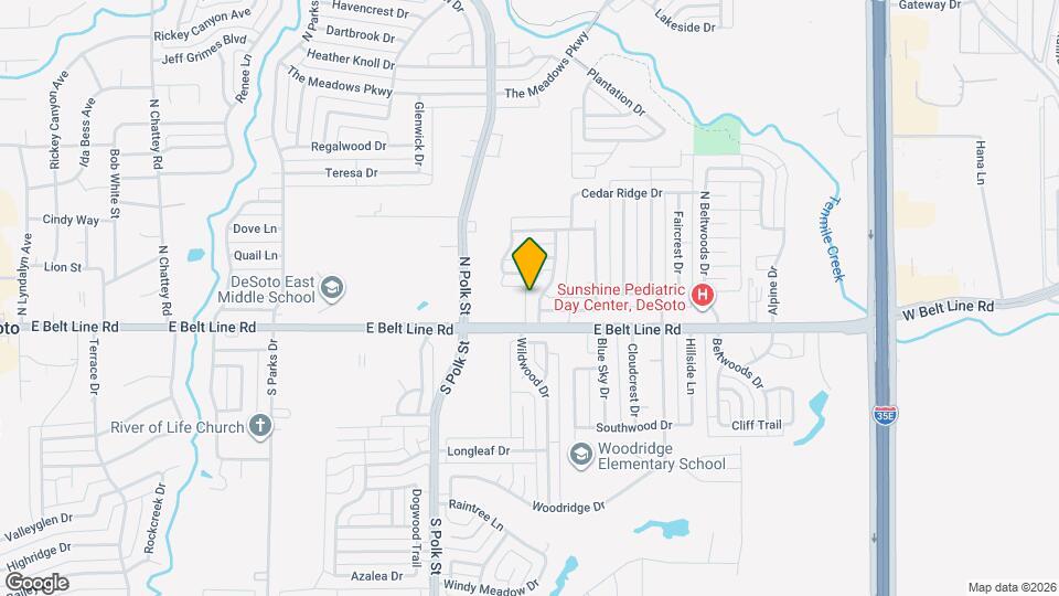 115 Larchbrook Dr Map and Location Details