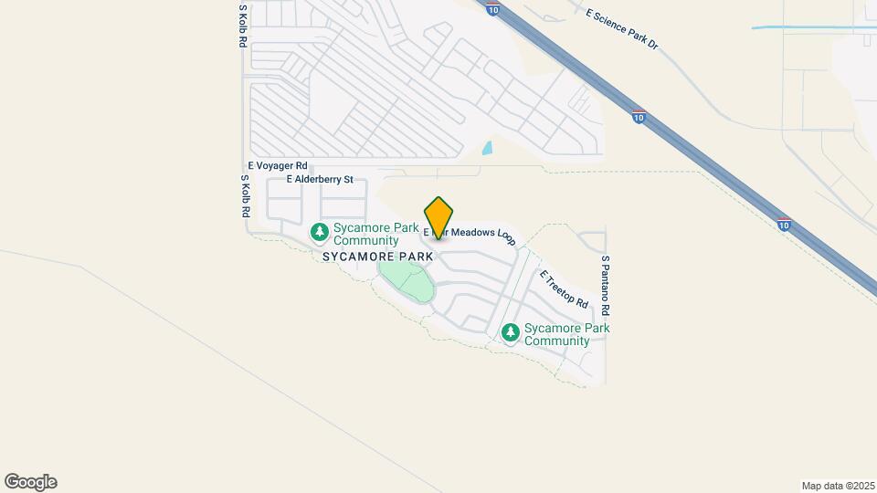 9095 S Whispering Pine Dr Map and Location Details