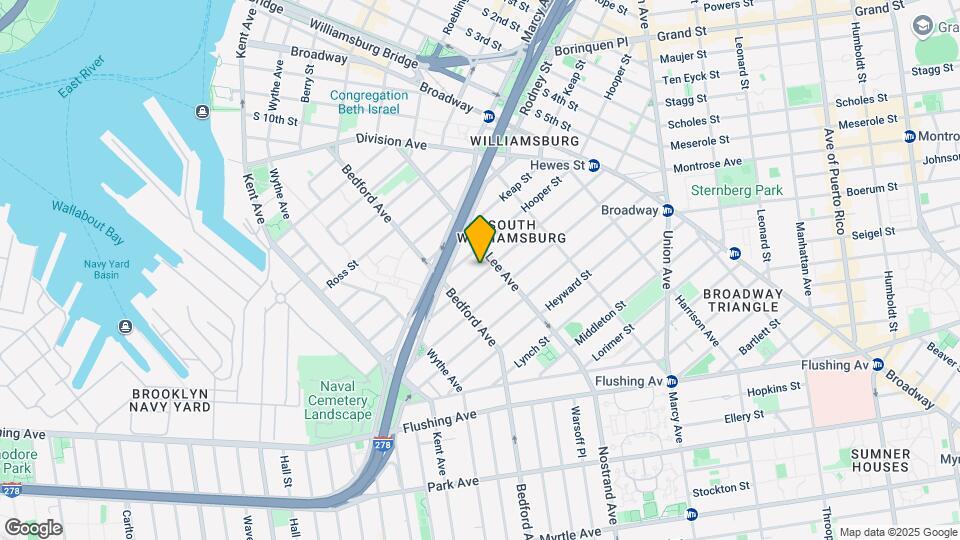 163 Hewes St Map and Location Details