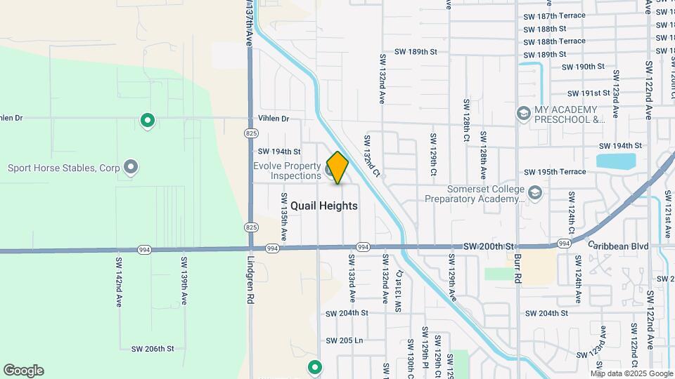 19614 SW 133rd Ct Map and Location Details