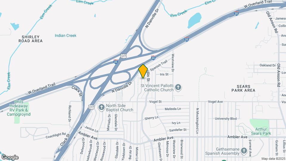 2633 Minter Ln Map and Location Details