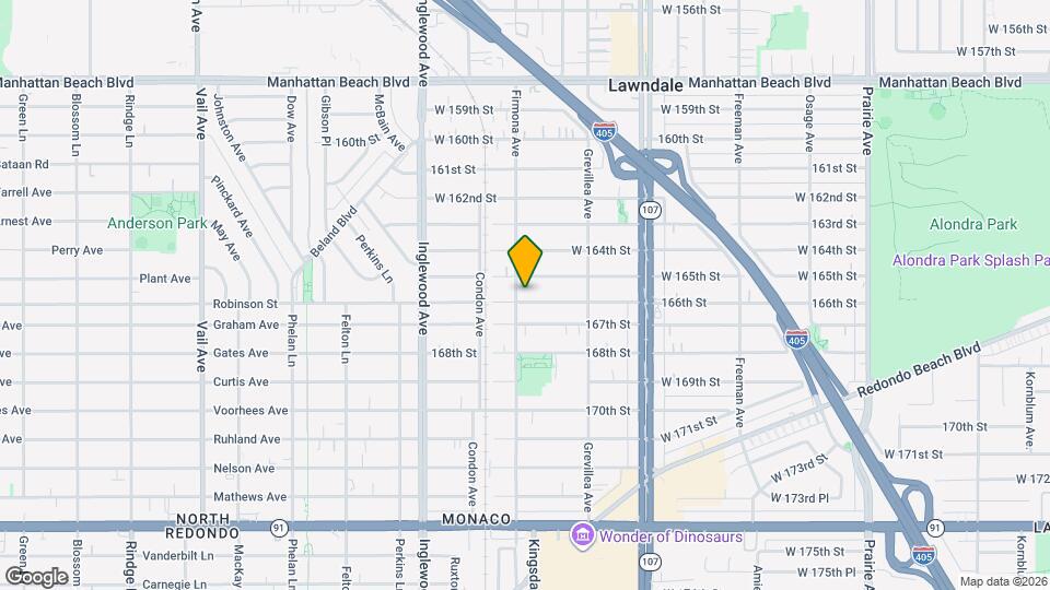 4577 W 166th St Mapa y Detalles de la Ubicación