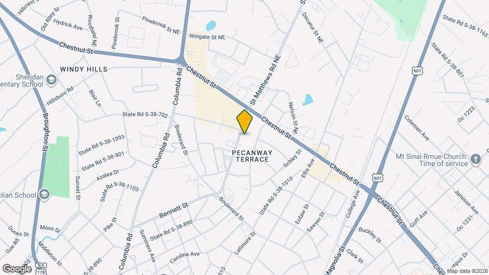 1280 St Matthews Rd Map and Location Details