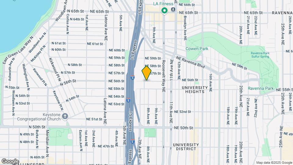 5518 8th Ave NE Map and Location Details