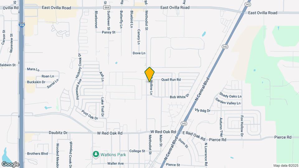 113 Oak Hollow Ln Mapa y Detalles de la Ubicación