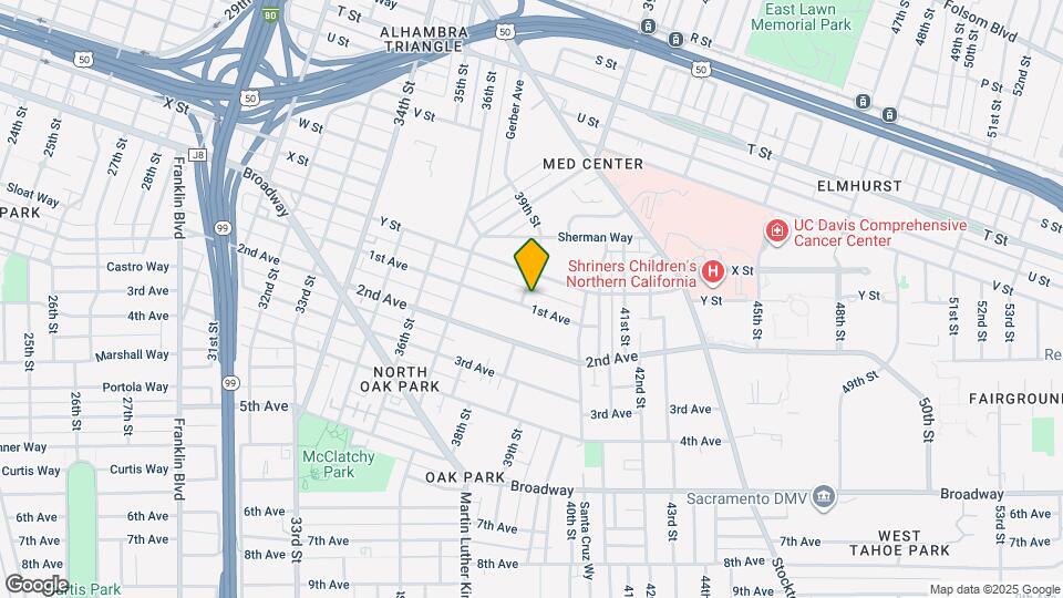 3905 1st Ave Map and Location Details