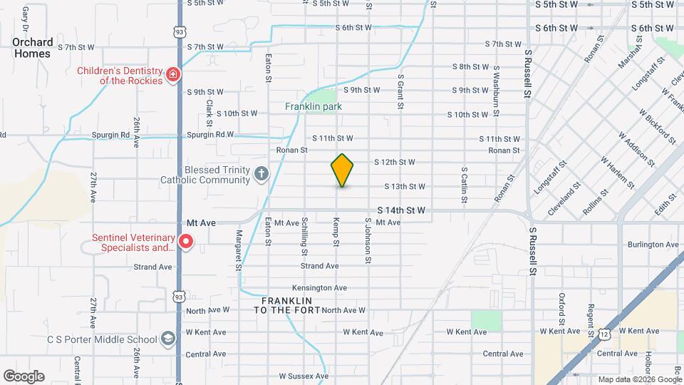 1508 Kemp St Map and Location Details